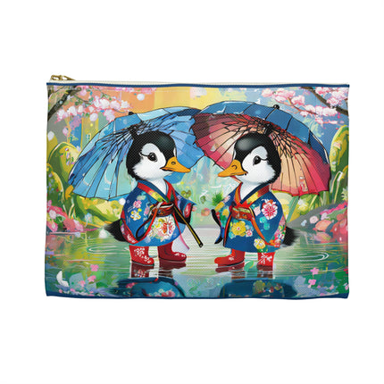 Rainy Day Ducks Pencil Case