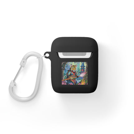 Cyberpunk Leopard AirPods Case Cover