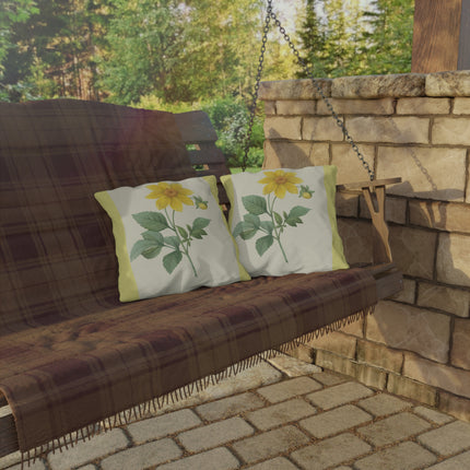Choix des plus belles fleurs Pl 031 by Pierre Joseph Redouté Outdoor Pillows