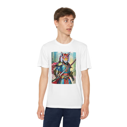 Cyberpunk Samurai Youth Competitor Tee