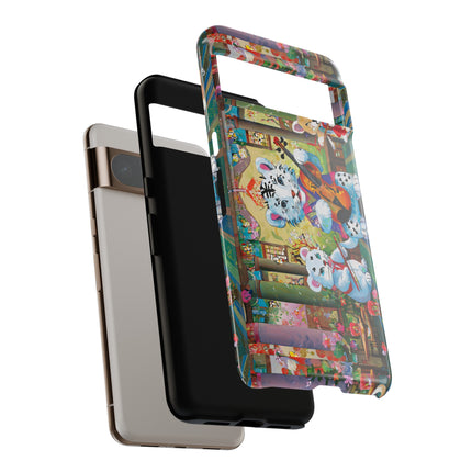 Melodies of the Snow Lion Cub Phone Cases