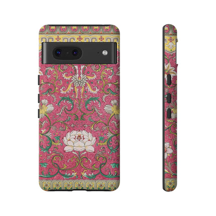 Pink Floral Pattern by Owen Jones Phone Cases