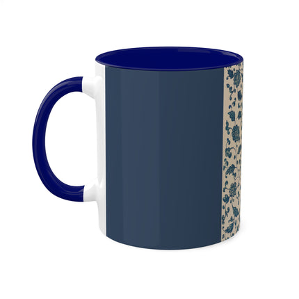 Examples of Chinese Ornament, Pl.18 by Owen Jones Colorful Mugs, 11oz