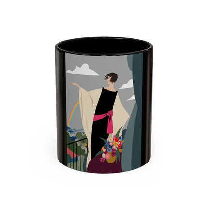 Rainbow Reverie Colorful Mugs – Elegant Renewal & Serene Beauty