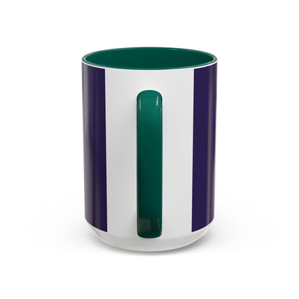 🎁✨ The Lady Of The Christmas Hatbox Colorful Mug – Art Deco Holiday Fantasy
