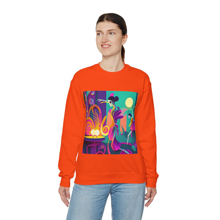 Dance of the Skeleton Ballerinas Unisex Heavy Blend™ Crewneck Sweatshirt
