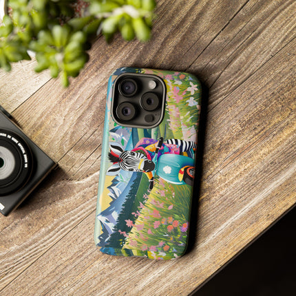 Stripes on Wheels Phone Cases