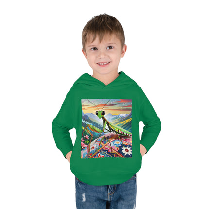 The Joyful Mantis Toddler Pullover Fleece Hoodie