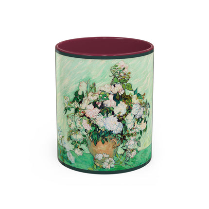 Roses by Vincent Van Gogh Colorful Mugs (11oz, 15oz)