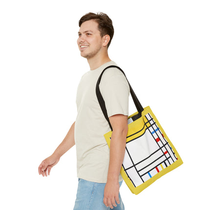Place de la Concorde by Piet Mondrian Tote Bag (AOP)