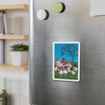 Enchanted Easter Gathering Die-Cut Magnets (5 Sizes)