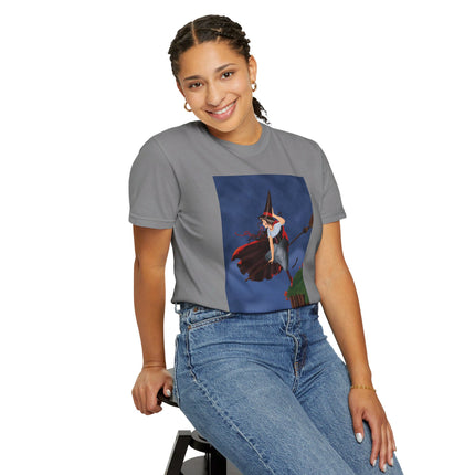 The Enchanted Witch Unisex Garment-Dyed T-shirt