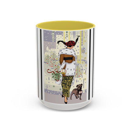 Wrapped in Elegance Colorful Mugs (11oz, 15oz)