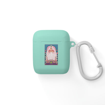 August & Peridot AirPods Case — Gem Series by Sofia Chiostri