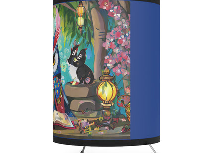 Owl's Magical Workshop Tripod Lamp