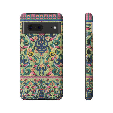 Colorful Flower Pattern by Owen Jones Phone Cases