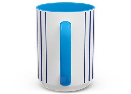Snowman in Falling Snow Colorful Mugs (11oz, 15oz)