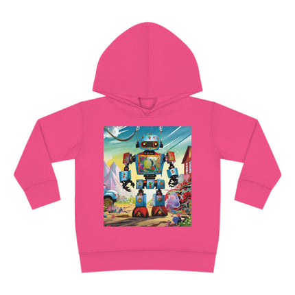 The Rusty Robot Toddler Pullover Fleece Hoodie