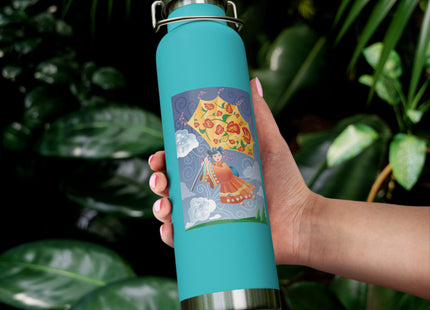 Flight of Blossoms Copper Vacuum Insulated Bottle, 22oz
