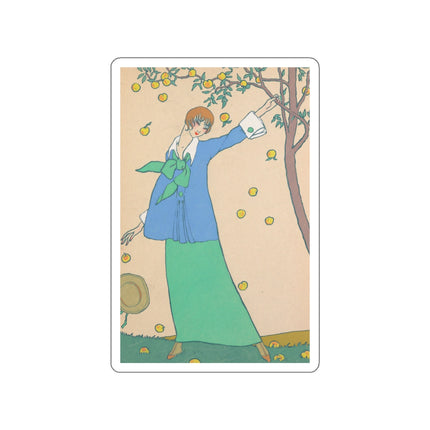 Le Verger by Georges Lepape Die-Cut Stickers (5 Sizes)