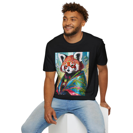 Cybernetic Red Panda Softstyle T-Shirt