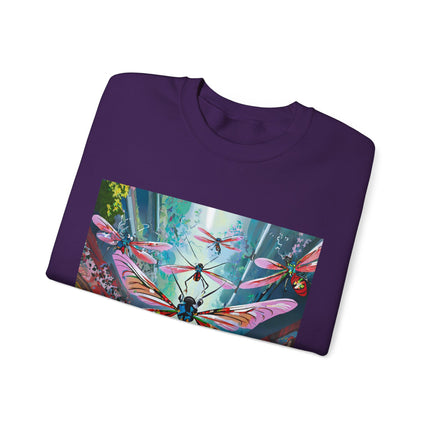 Neon Swarm Unisex Heavy Blend™ Crewneck Sweatshirt