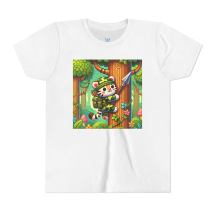 Stealthy Stripes Youth Short Sleeve Tee