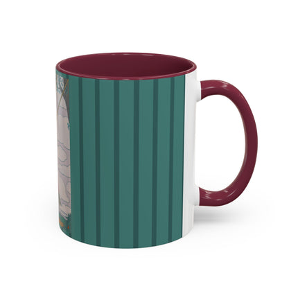 La balançoire by Georges Lepape Colorful Mugs (11oz, 15oz)