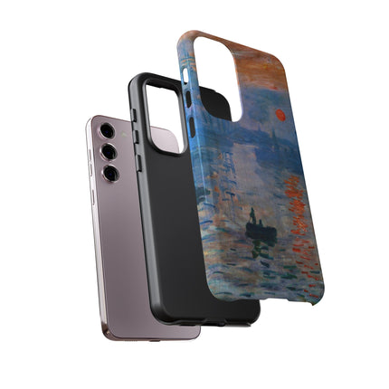 Sunrise by Claude Monet Phone Cases