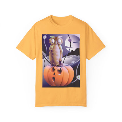 The Startled Pumpkin Unisex Garment-Dyed T-shirt