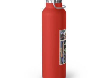 Collection decors et couleurs Pl.03 by Georges Valmiers Copper Vacuum Insulated Bottle, 22oz