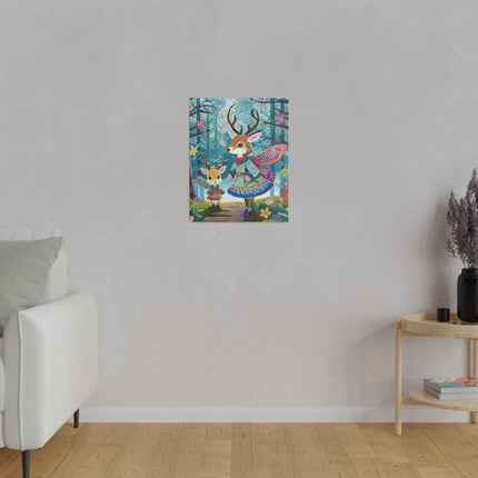 Enchanted Encounter Matte Canvas, Stretched, 0.75"