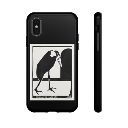 A Lame Marabou by Samuel Jessurun de Mesquita Phone Cases