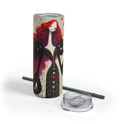 To My Valentine Skinny Matte Tumbler, 20oz