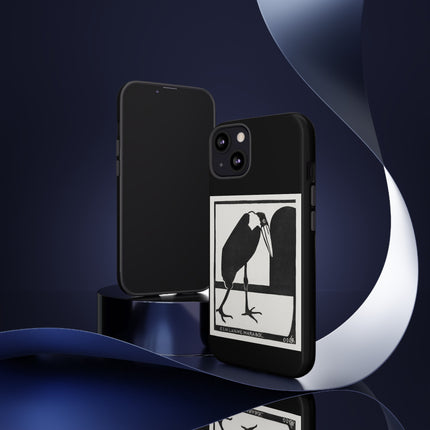 A Lame Marabou by Samuel Jessurun de Mesquita Phone Cases