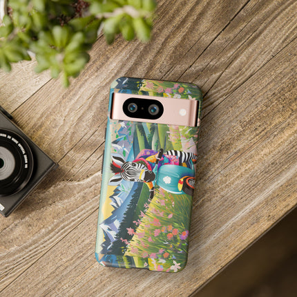 Stripes on Wheels Phone Cases