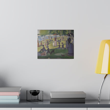 A Sunday on La Grande Jatte by Georges Seurat Matte Canvas, Stretched, 0.75"