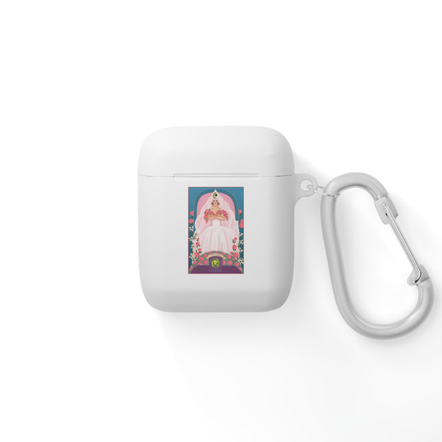 August & Peridot AirPods Case — Gem Series by Sofia Chiostri