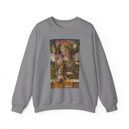 Madonna and Child by Carlo Crivelli Heavy Blend™ Crewneck Sweatshirt