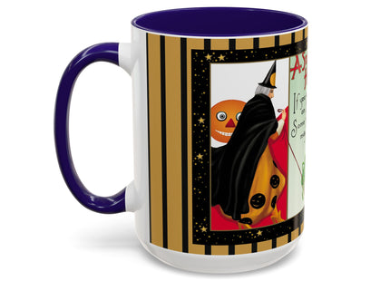 A Starry Halloween Colorful Mugs (11oz, 15oz)