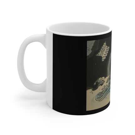 Picture Album Featuring a Dragon by Utagawa Hiroshige Ceramic Mug 11oz