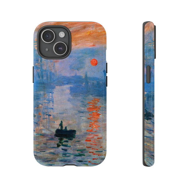 Sunrise by Claude Monet Phone Cases