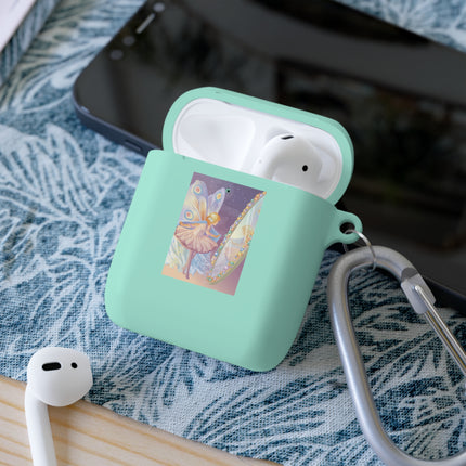 Enchanted Mirror Reflections – Pastel Fairy Art AirPods Case