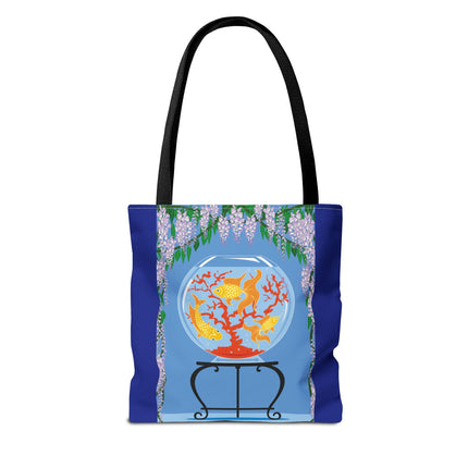 Aquatic Symphony Tote Bag (AOP)