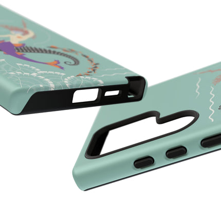 Mermaid on Seahorse Phone Case – Mythic Ocean Grace