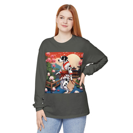 Doberman of the Rising Sun Long Sleeve T-Shirt