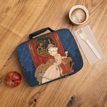 💌🐈 The Lady Of The Secret Letter Lunch Bag – Art Deco Salon Whimsy