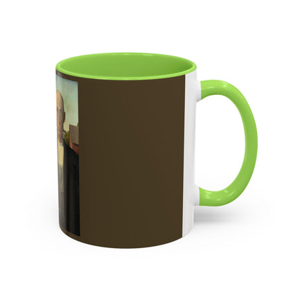 American Gothic by Grant Wood Colorful Mugs (11oz, 15oz)