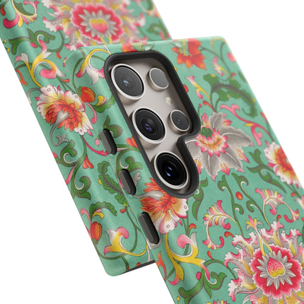 Colorful Floral Pattern by Owen Jones Phone Cases