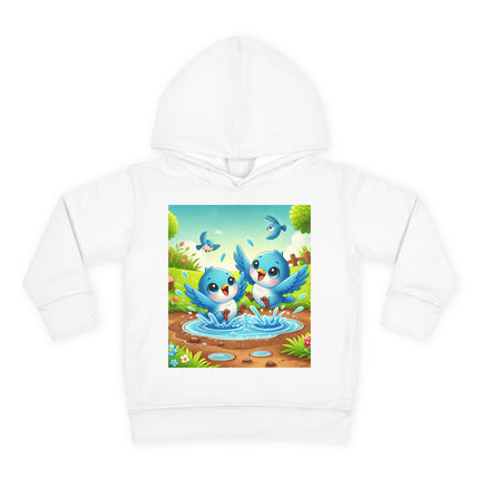 Bluebird Playtime Toddler Pullover Fleece Hoodie